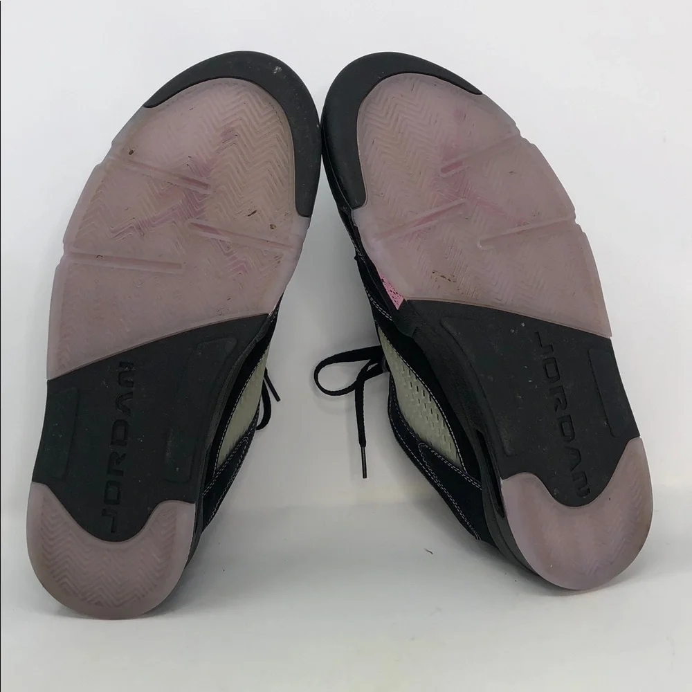 Air Jordan 5 Retro Low Dongdan DX4355-015 Black Pink Sneakers - Size 13